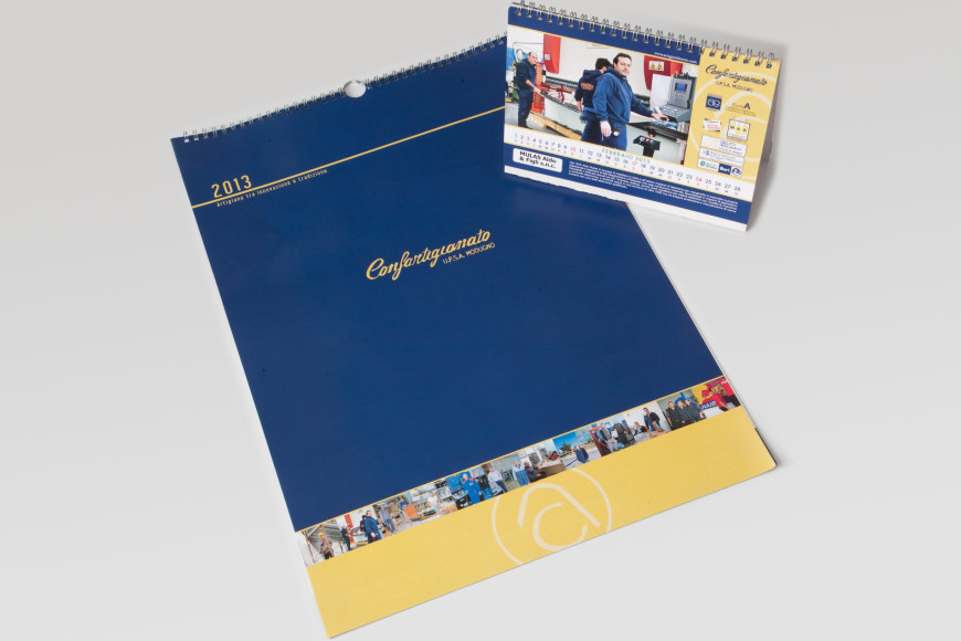 Confartigianato 2013 - Calendario - Glocos Agenzia di Comunicazione