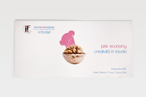 Pink economy. Creatività in tavola. - Campagna pubblicitaria - Glocos Agenzia di Comunicazione