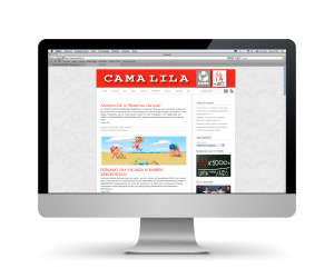 Cama Lila web - Glocos web marketing