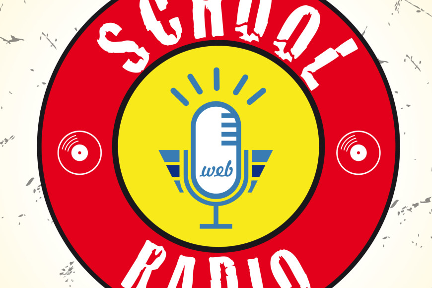 logo School Radio - Glocos Grafica Pubblicitaria